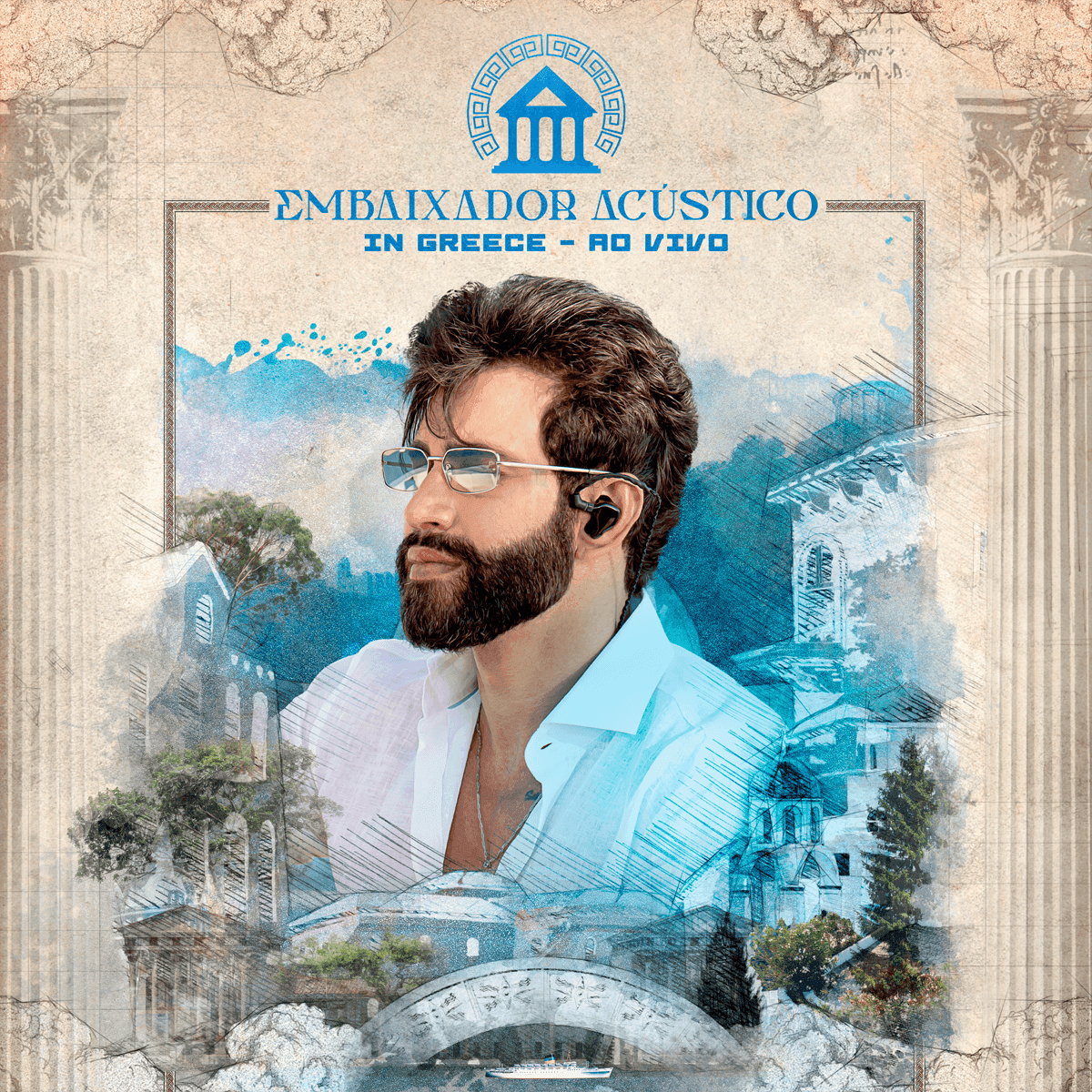 Capa: Embaixador Acústico 'In Greece'-Ao Vivo 